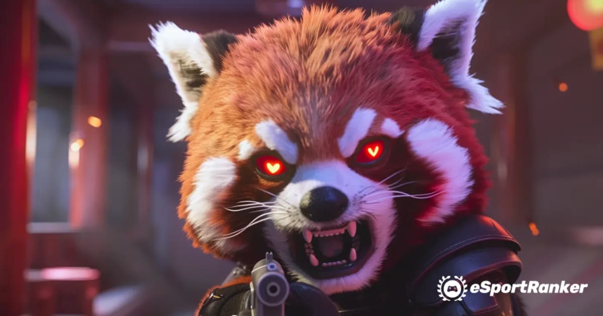 Uttryck din relationsstatus med den bedårande Red Panda Gun Buddy i VALORANTs Duo's Day Bundle